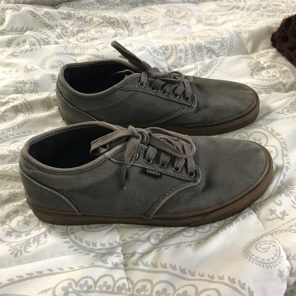 Vans gray men’s shoe sneakers - Picture 2 of 6